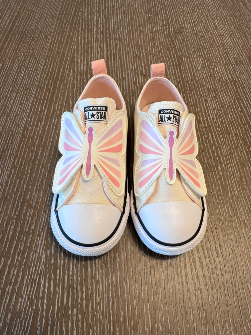 Converse All-Star Kids Butterfly Sneakers - size 10 Toddler